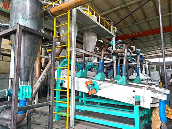 廢舊鋰電池處理設備