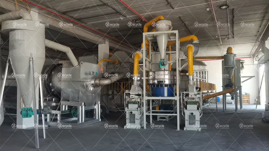 廢舊鋰電池拆解回收設備